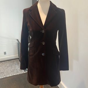 Pink Tartan velvet jacket